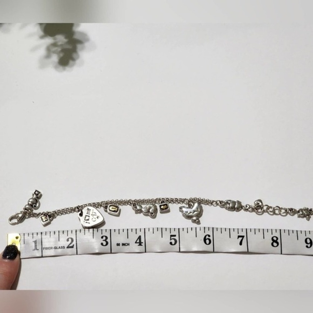 Brighton kitty cat lover's I Heart My Cat‎ Good Fortune charm bracelet - Picture 13 of 13
